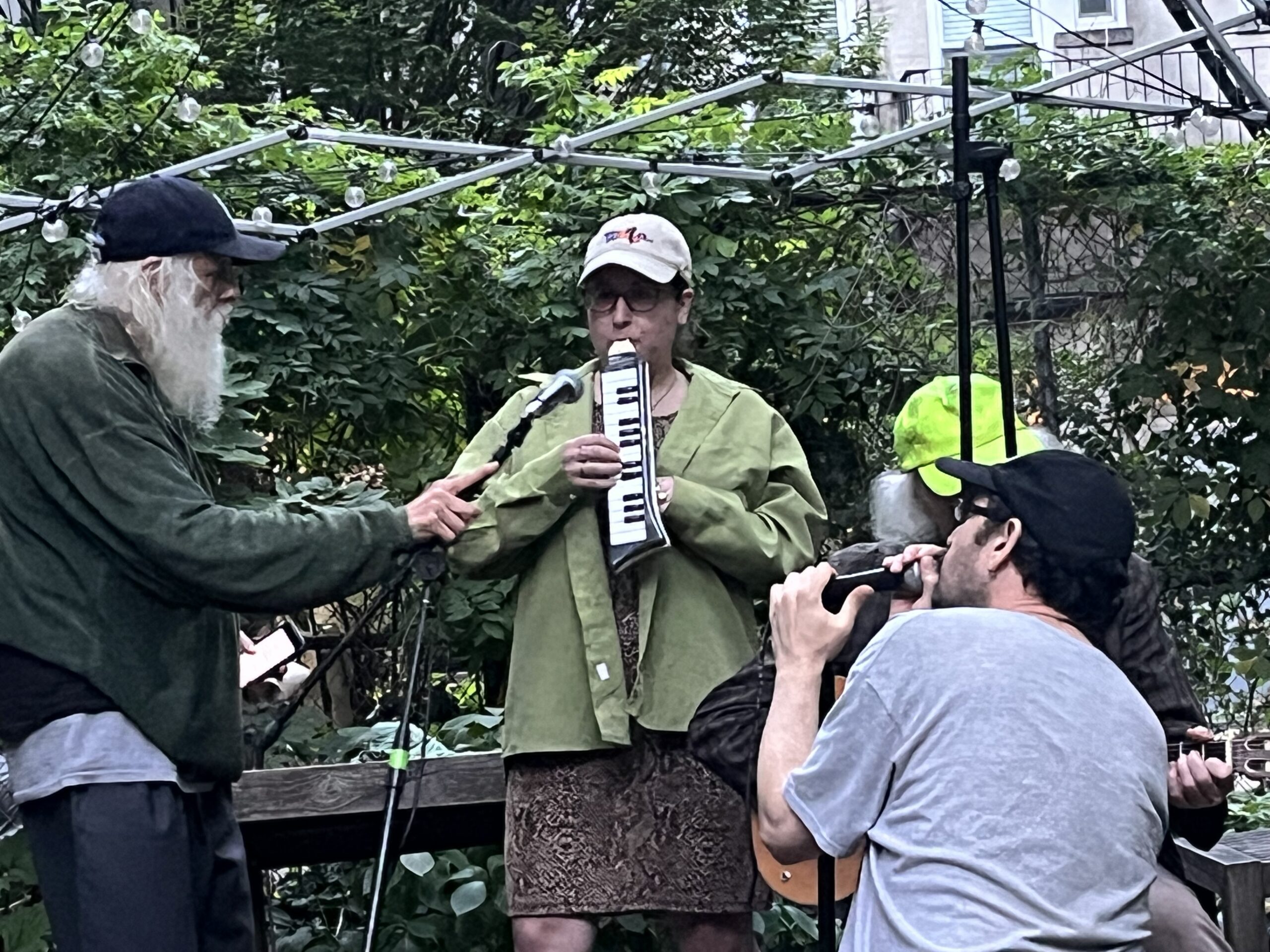 Sparrow and The Truffles performing at Green Oasis, September 27 at 4pm.